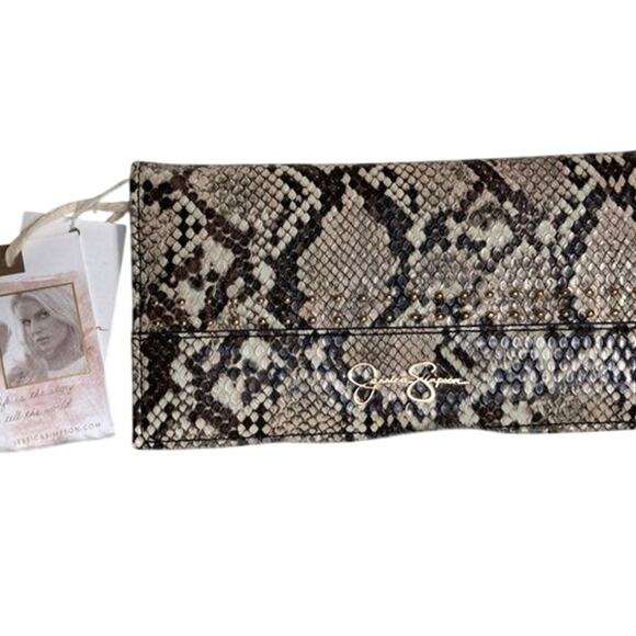 Brand New Jessica Simpson Beautiful Large Karina Bi-Fold w/ Pullout - Picture 1 of 6